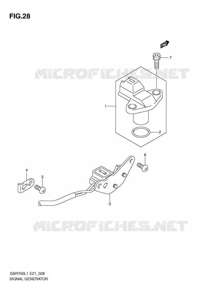 ALTERNATEUR Suzuki MOTO 750 GSR 2012  GSR750L1(E21)