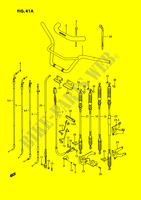 GUIDON   CABLES (MODELE J/K/L/M/N/P/R/S) pour Suzuki QUADRUNNER 250 1994