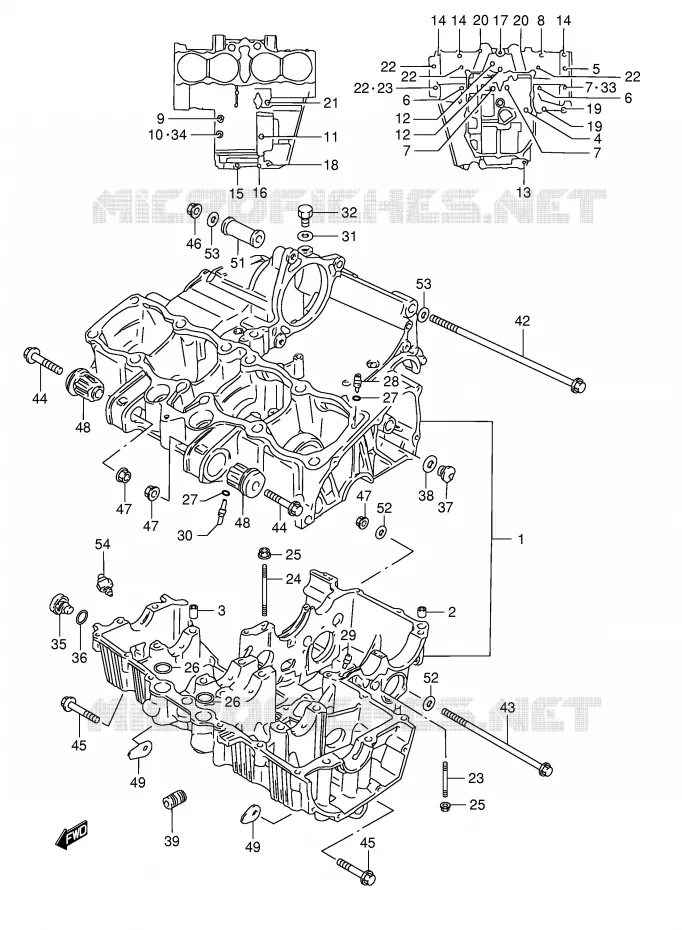 CARTER Suzuki MOTO 1200 BANDIT 1999  GSF1200SX(E28)