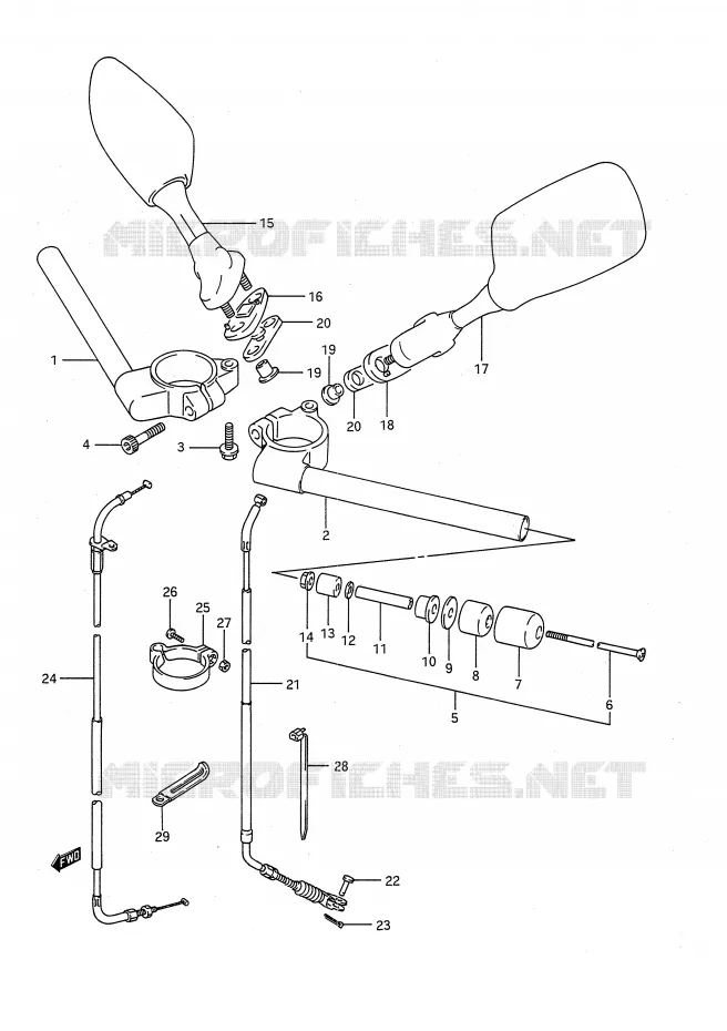 GUIDON Suzuki MOTO 750 GSX-R 1991  GSX-R750M(E28)