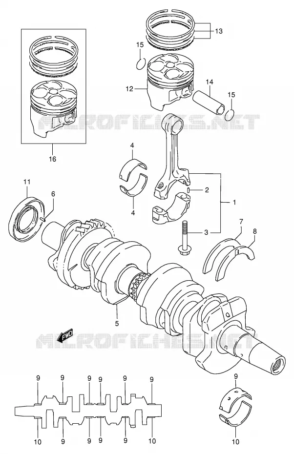VILEBREQUIN Suzuki MOTO 250 BANDIT 2000  GSF250VY(E24)