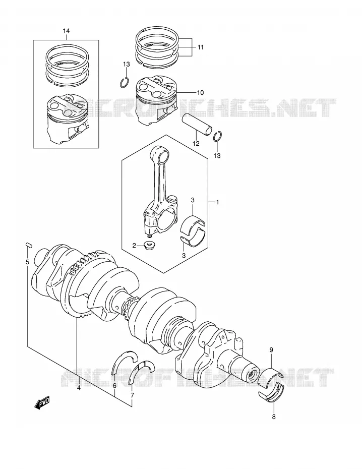 VILEBREQUIN Suzuki MOTO 600 BANDIT 2000  GSF600SY(E2)