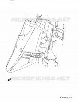 CARENAGES AVANT (E06) pour Suzuki AD 60 1994