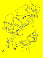 PHARE   CLIGNOTANT AVANT (E02,E04,E21,E24) pour Suzuki AE 50 1991