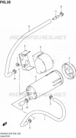 RENIFLARD (E33) pour Suzuki BURGMAN 400 2006
