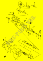 ETRIER DE FREIN ARRIERE (MODELE K1/K2) pour Suzuki BURGMAN 250 2002