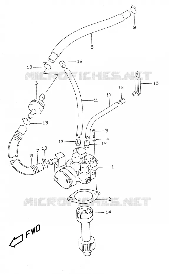 POMPE A HUILE Suzuki SCOOTER 50 ZILLION 2000  UX50WY