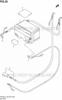 BATTERIE (AN400ZAL1 E28) pour Suzuki BURGMAN 400 2011