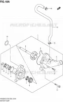POMPE A EAU (MODELE K5) pour Suzuki BURGMAN 650 2003