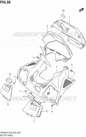 CARENAGE   SUPPORT DE COMPTEUR (MODELE K3/K4) pour Suzuki BURGMAN 650 2005