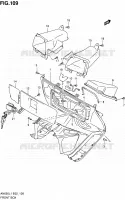 BOITE AVANT (AN650AL1 E19) pour Suzuki BURGMAN 650 2012
