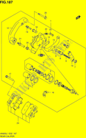 ETRIER DE FREIN ARRIERE (AN650AL1 E51) pour Suzuki BURGMAN 650 2012