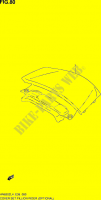 CARENAGE CENTRAL ARRIERE (OPTIONAL) pour Suzuki BURGMAN 650 2014