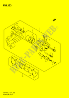 ETRIER DE FREIN ARRIERE (GSF650AL2 E21) pour Suzuki BANDIT 650 2015