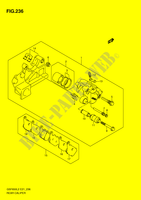ETRIER DE FREIN ARRIERE (GSF650SUL2 E21) pour Suzuki BANDIT 650 2015