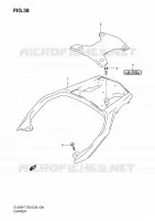 PORTE PAQUET pour Suzuki V-STROM 650 2009