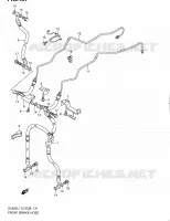 DURITE DE FREIN AVANT (DL650AL1 E03) pour Suzuki V-STROM 650 2011