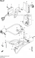 PARTIE ELECTRIQUE (DL650AL3 E28) pour Suzuki V-STROM 650 2013