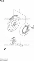 ROUE LIBRE DE DEMARREUR pour Suzuki V-STROM 650 2013