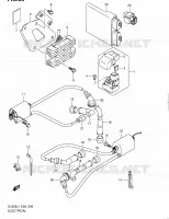 PARTIE ELECTRIQUE (DL650L1 E19) pour Suzuki V-STROM 650 2011