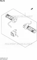 KIT POIGNEES CHAUFFANTES (OPTIONAL) pour Suzuki V-STROM 650 2012