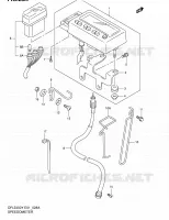 COMPTEUR (DR Z400EY/EK1/EK2/EK3/EK4 E24) pour Suzuki DR-Z 400 2003