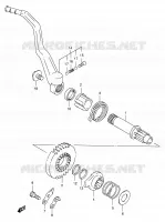 KICK  (DR Z400Y/K1/K2/K3/K4) pour Suzuki DR-Z 400 2000