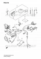 FAISCEAU ELECTRIQUE (MODEL K6/K7/K8/K9) pour Suzuki DR-Z 400 2006