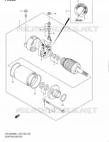 DEMARREUR pour Suzuki DR-Z 400 2011
