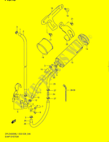 SYSTÈME DE RECYCLAGE VAPEURS CARBURANT (DR Z400SML1 E33) pour Suzuki DR-Z 400 2011
