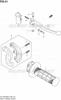 LEVIER DROIT pour Suzuki DR-Z 400 2012