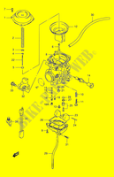 CARBURATEUR (MODELE V/W/X/Y) pour Suzuki DR 125 1997
