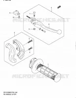 LEVIER DROIT pour Suzuki DR 125 2009