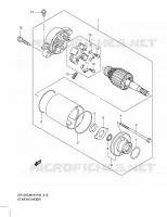 DEMARREUR pour Suzuki DR 125 2009