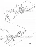 DEMARREUR (MODELE K2/K3/K4/K5) pour Suzuki DR 200 2002