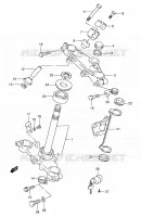 COLONNE DE DIRECTION pour Suzuki DR 200 2005