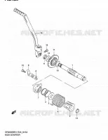 KICK (MODEL K2/K3/K4/K5 E06,E24) pour Suzuki DR 200 2005