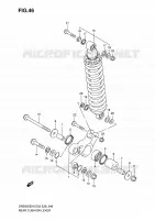 BIELLETTE D'AMORTISSEUR pour Suzuki DR 200 2006