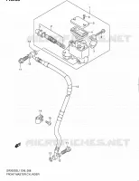 MAITRE CYLINDRE AVANT (DR200SEL1 E24) pour Suzuki DR 200 2011