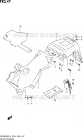 GARDE BOUE ARRIERE pour Suzuki DR 200 2013