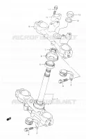 COLONNE DE DIRECTION pour Suzuki DR 350 1992
