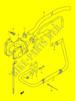 SYSTÈME DE RECYCLAGE GAZ D'ECHAPPEMENT (E18) pour Suzuki DR 350 1996
