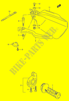 LEVIER DROIT (MODELE N/P/R/S/T) pour Suzuki DR 650 1992