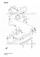 RENIFLARD (E33) pour Suzuki DR 650 2008