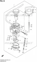 CARBURATEUR (DR650SEL2 E28) pour Suzuki DR 650 2012