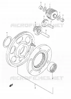ROUE LIBRE DE DEMARREUR pour Suzuki DR 800 1996