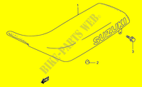 SELLE pour Suzuki DS 80 2000