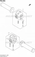 COMMODOS (EN125HUK4/UZK6) pour Suzuki EN 125 2008