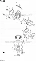 POMPE A HUILE pour Suzuki EN 125 2008