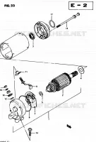 DEMARREUR pour Suzuki GS-E 450 1982